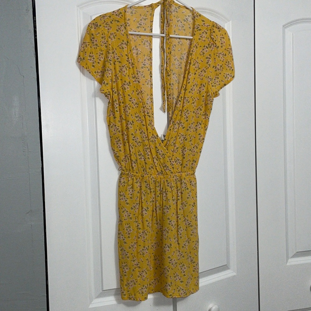 Yellow day dress